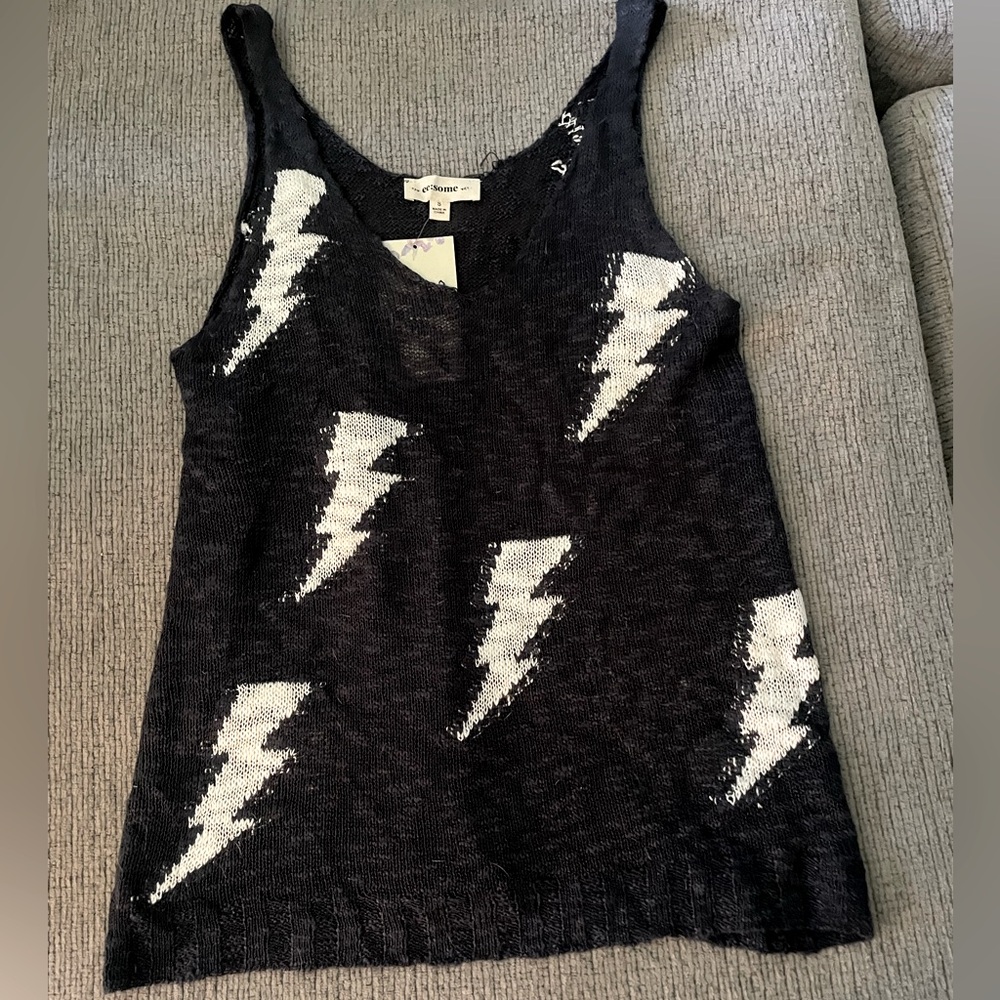 NWT EE:SOME sweater tank top